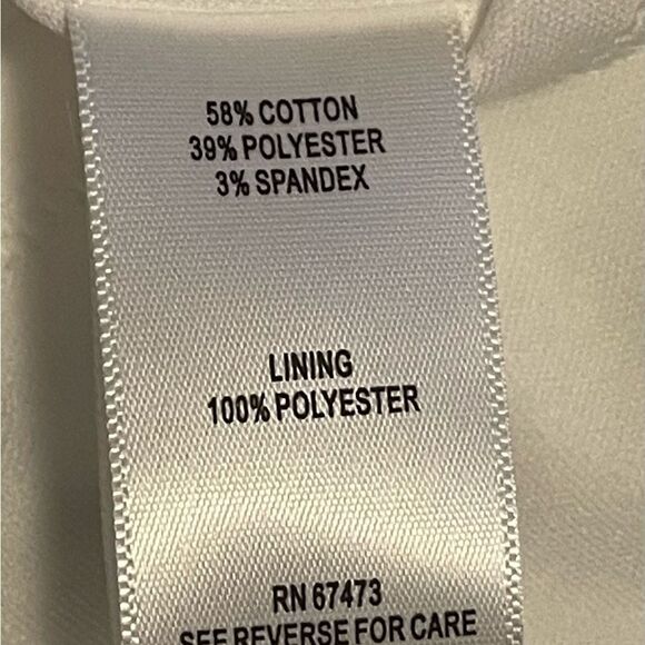 Just Taylor White Eyelet Fit n Flare Dress Size 10 - Picture 8 of 8